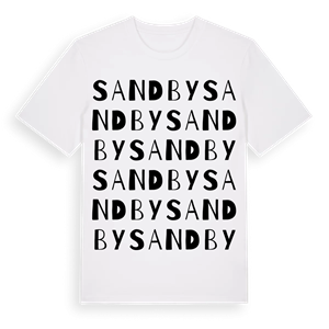 Sandby ordlek t-shirt – ekologisk bomull t-shirt från Pinshirt