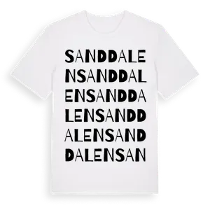 Sanddalen ordlek t-shirt – ekologisk bomull t-shirt från Pinshirt