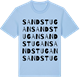 Blue Soul t-shirt med Sandstugan ordlek t-shirt