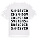 Sandsveden ordlek t-shirt