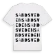 Sandsveden ordlek t-shirt
