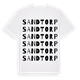 Sandtorp ordlek t-shirt