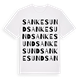 Sankesund ordlek t-shirt