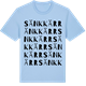 Blue Soul t-shirt med Sänkkärr ordlek t-shirt