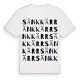 Sänkkärr ordlek t-shirt