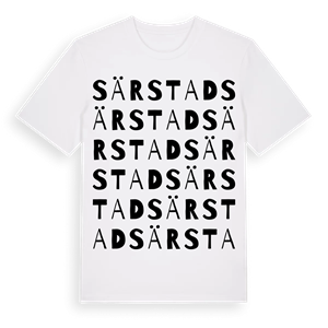 Särstad ordlek t-shirt – ekologisk bomull t-shirt från Pinshirt