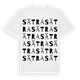 White t-shirt med Sätra ordlek t-shirt
