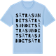 Blue Soul t-shirt med Sätrasundet ordlek t-shirt