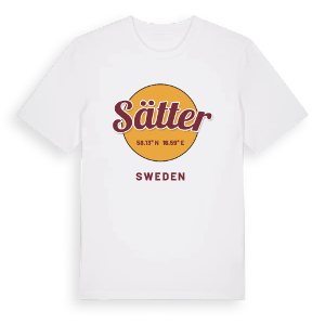 Sätter cirkel t-shirt – ekologisk bomull t-shirt från Pinshirt