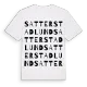 Satterstadlund ordlek t-shirt