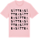 Pink Cotton t-shirt med Sättra ordlek t-shirt