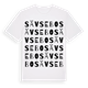 White t-shirt med Sävsebo ordlek t-shirt