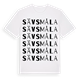 Sävsmåla ordlek t-shirt