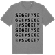 Mid Heather Gray t-shirt med Segeby ordlek t-shirt