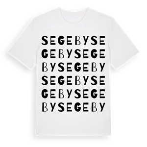 Segeby ordlek t-shirt – ekologisk bomull t-shirt från Pinshirt