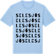Blue Soul t-shirt med Selesjö ordlek t-shirt