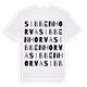 Sibbenhorva ordlek t-shirt