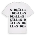 Sidkälla ordlek t-shirt