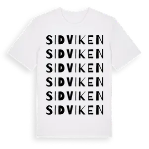 Sidviken ordlek t-shirt – ekologisk bomull t-shirt från Pinshirt
