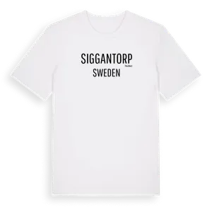 Siggantorp i Sverige t-shirt – ekologisk bomull t-shirt från Pinshirt