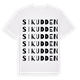 Sikudden ordlek t-shirt
