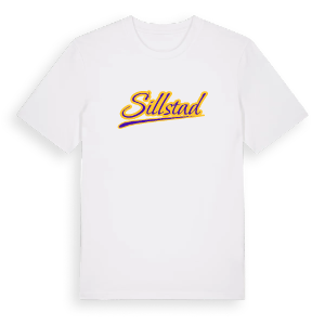 Sillstad baseball t-shirt – ekologisk bomull t-shirt från Pinshirt