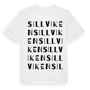 Sillviken ordlek t-shirt – ekologisk bomull t-shirt från Pinshirt