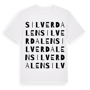 Silverdalen ordlek t-shirt – ekologisk bomull t-shirt från Pinshirt
