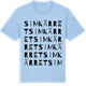Blue Soul t-shirt med Simkärret ordlek t-shirt