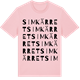 Pink Cotton t-shirt med Simkärret ordlek t-shirt