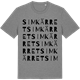 Mid Heather Gray t-shirt med Simkärret ordlek t-shirt