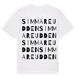 Simmareudden ordlek t-shirt – ekologisk bomull t-shirt från Pinshirt