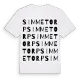 Simmetorp ordlek t-shirt