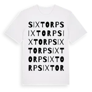 Sixtorp ordlek t-shirt – ekologisk bomull t-shirt från Pinshirt