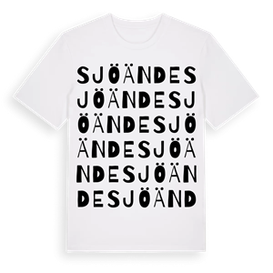 Sjöände ordlek t-shirt – ekologisk bomull t-shirt från PinShirt