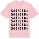 Pink Cotton t-shirt med Sjöberga ordlek t-shirt