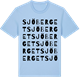 Blue Soul t-shirt med Sjöberget ordlek t-shirt