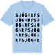 Blue Soul t-shirt med Sjögarp ordlek t-shirt