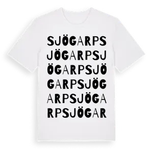 Sjögarp ordlek t-shirt – ekologisk bomull t-shirt från Pinshirt