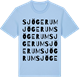 Blue Soul t-shirt med Sjögerum ordlek t-shirt