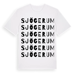 Sjögerum ordlek t-shirt – ekologisk bomull t-shirt från Pinshirt