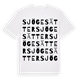 Sjögesätter ordlek t-shirt