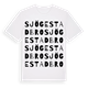Sjögestad bro ordlek t-shirt