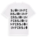 Sjöhumpen ordlek t-shirt