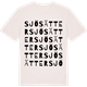 Vintage White t-shirt med Sjösätter ordlek t-shirt