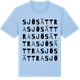 Blue Soul t-shirt med Sjösättra ordlek t-shirt