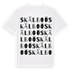 Skälboö ordlek t-shirt