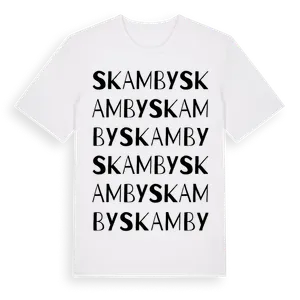 Skamby ordlek t-shirt – ekologisk bomull t-shirt från Pinshirt