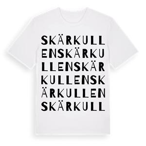 Skärkullen ordlek t-shirt – ekologisk bomull t-shirt från Pinshirt