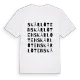 Skårlöten ordlek t-shirt